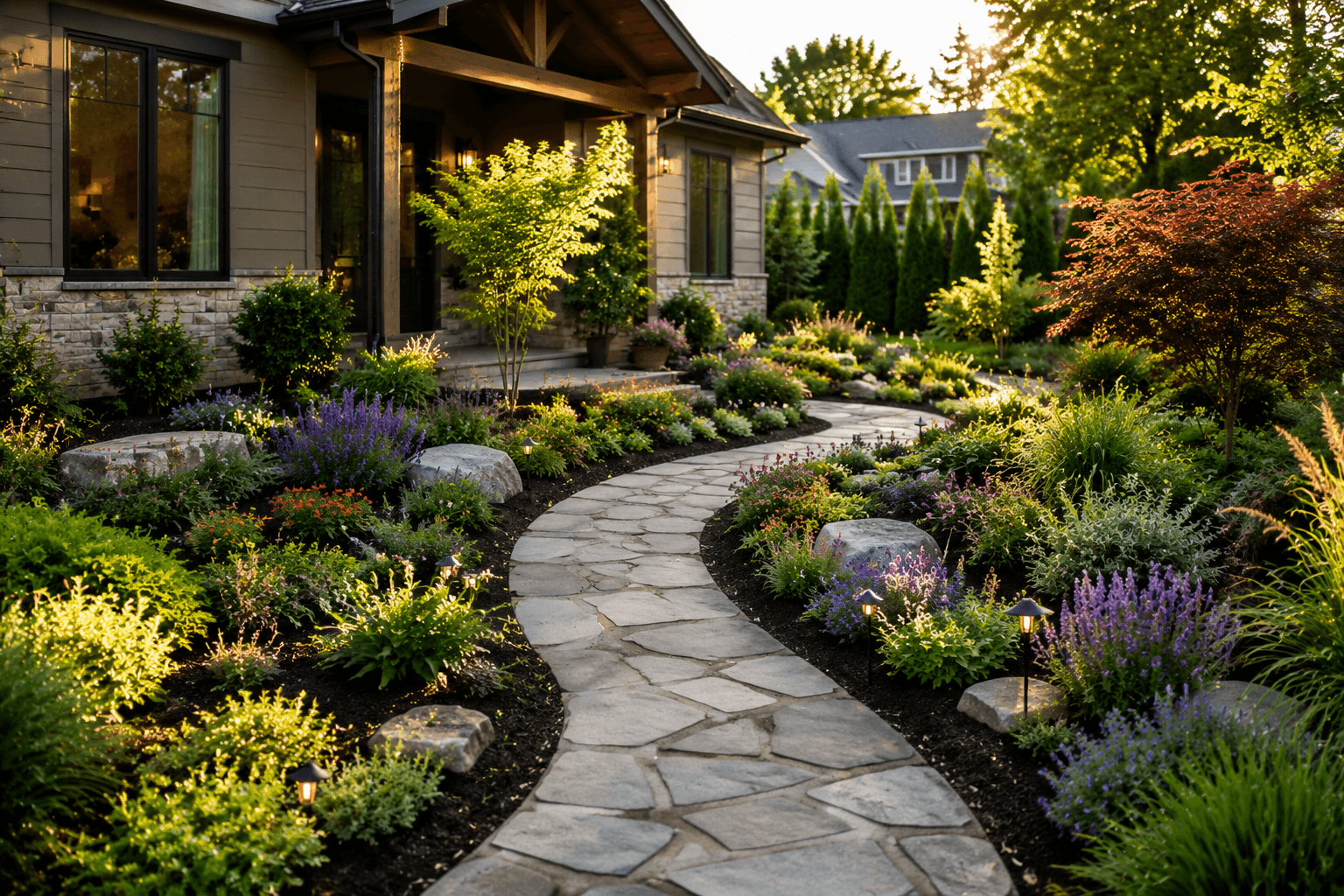 Landscaping view 1
